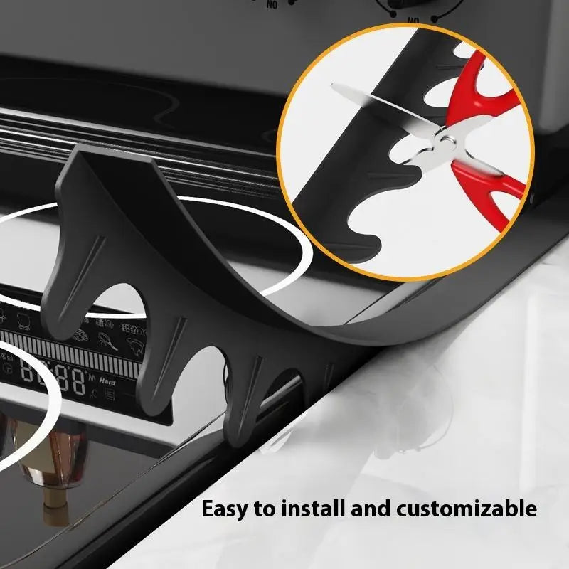 Heat-Resistant Silicone Stove Cover - Universal Anti-Dust Seal Mat for Gas/Cooktop Countertop Cleaning Protection