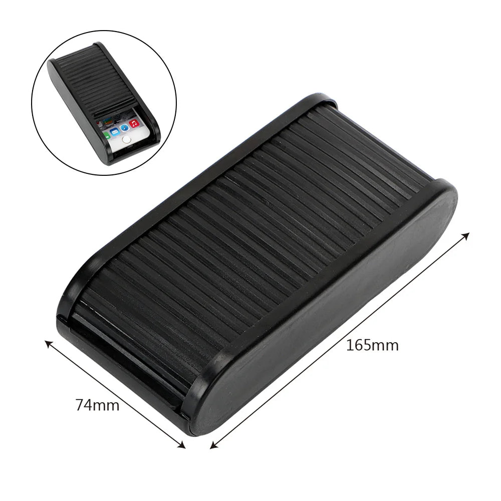 Car Storage Box Sticky Case Glasses Sunglasses Holder Garbage Trash Bin Door Seat Dash Board Accessories For Tesla Model 3 Y