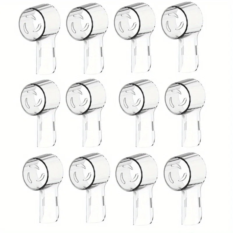 Toothbrush Dustproof Covers Caps Compatible with Braun Oral B Replacement Heads and iO Series Electric Toothbrush Head Protector