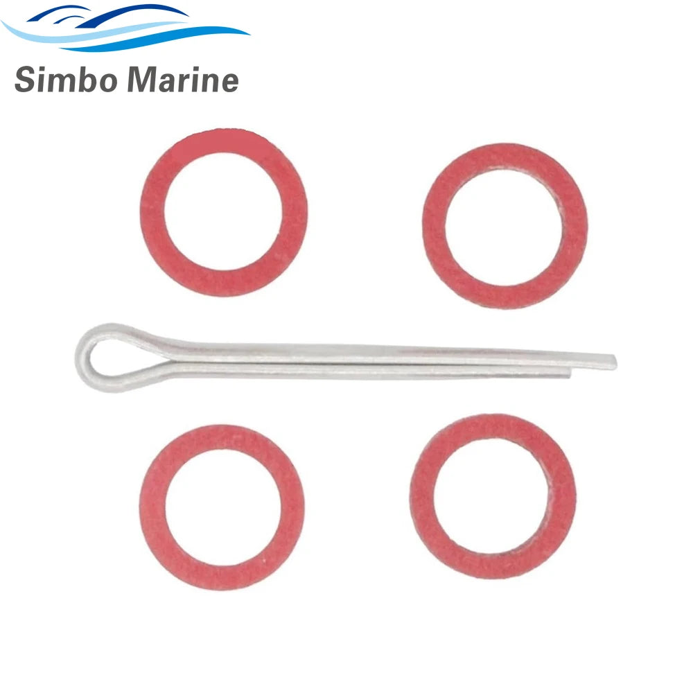 Lower Unit Seal kit For Yamaha 2 Stroke 20 25 30 HP Outboard Engine 93210-60MA3-00 93210-60M17-00 93101-20M07 90430-08003-00