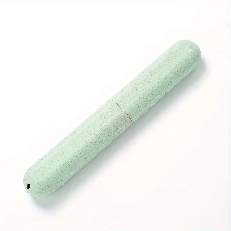 Portable Travel Toothbrush Holder, Toothbrush Storage Box Protective Box Toothbrush Tube Container, Suitable for Home and Travel
