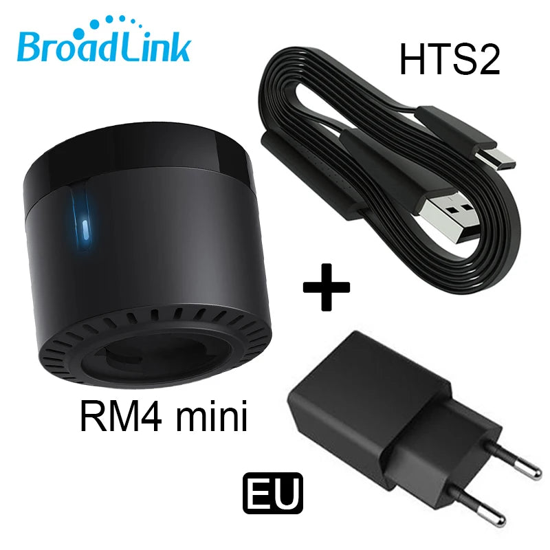 BroadLink RM4 Mini Universal IR Remote Control Switch Wifi Smart Wireless Bluetooth Controller HTS2 Sensor For Alexa Google Home