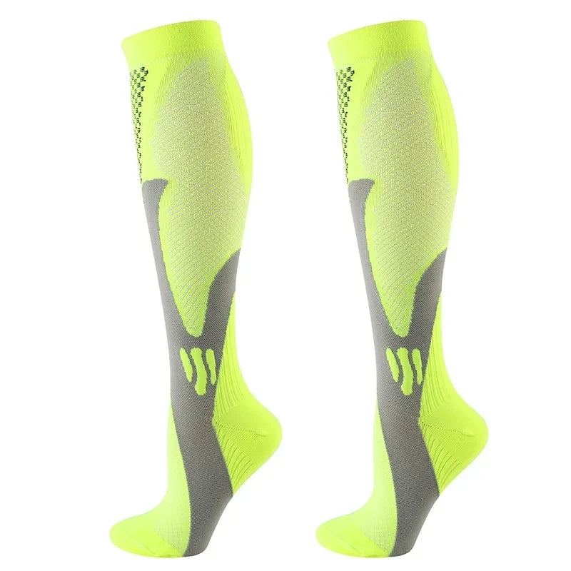 Compression Socks Varicose Veins Socks Pregnancy Anti Fatigue Blood Circulation Socks Gym Outdoor Cycling Football Fitness Socks
