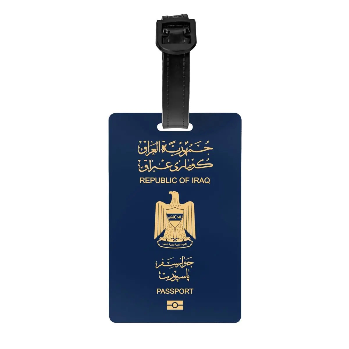 Custom Bahrain Passport Luggage Tag Privacy Protection Baggage Tags Travel Bag Labels Suitcase