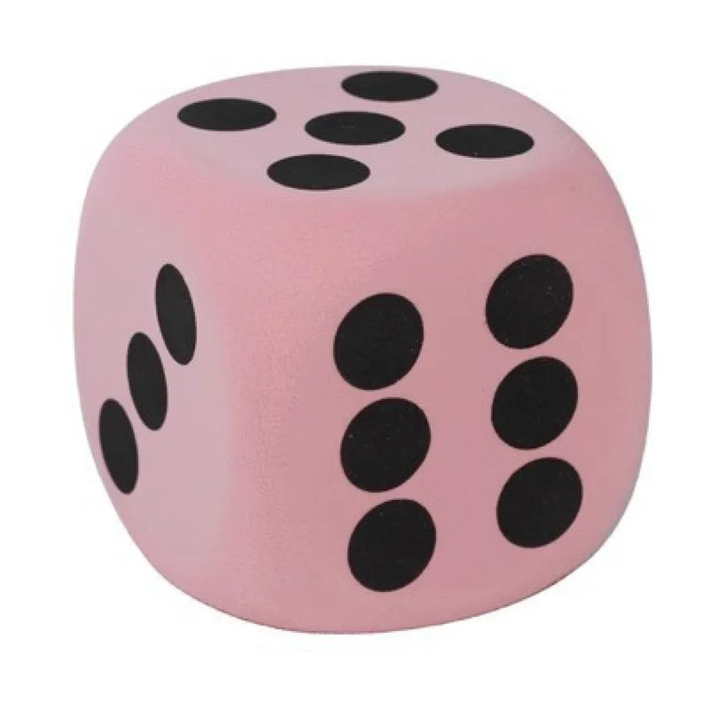1PC 60/80mm Dot Dices Counting Toy Learning Aids Six Sides Dices Classroom Math Teaching for Class Board Game Point Dice