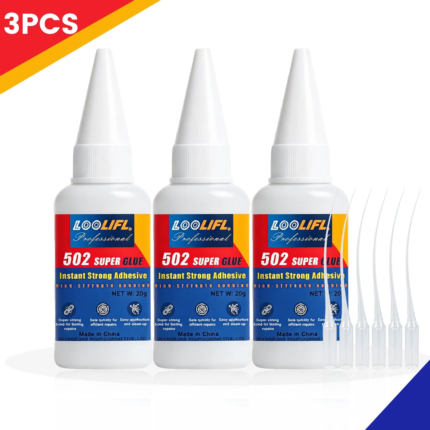 Fast Fix Leather Glue 20g Clear Drying Strong Adhesive for Shoes Wallet Car Seat Suede Upholstery Repair