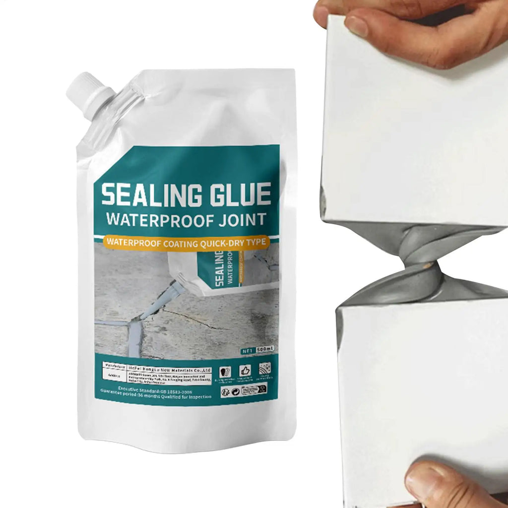 500ml Liquid Sealant Concrete Crack Filler Waterproof Heavy Duty Sealing Glue Penetrating Adhesive Cement Filler Sealant