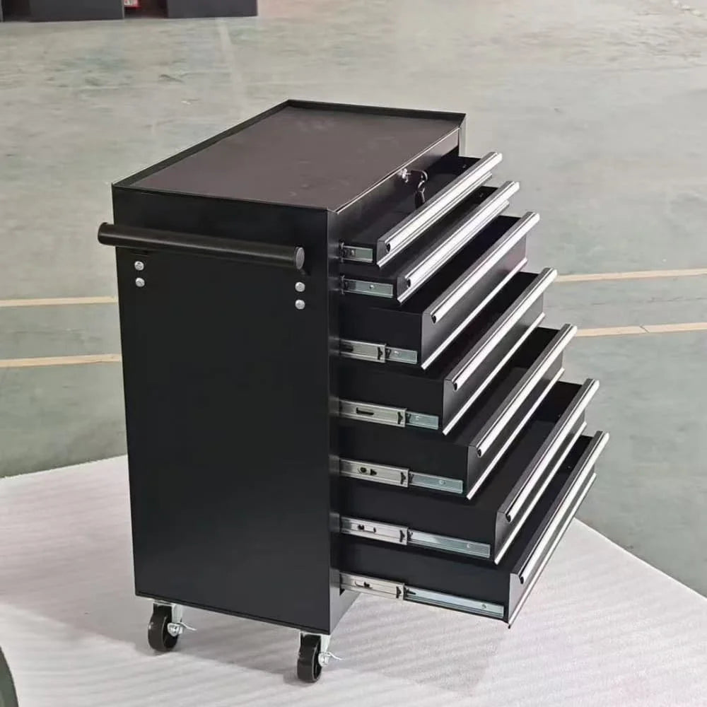 7-Drawer Mobile Mechanic Tool Cabinet With Wheels