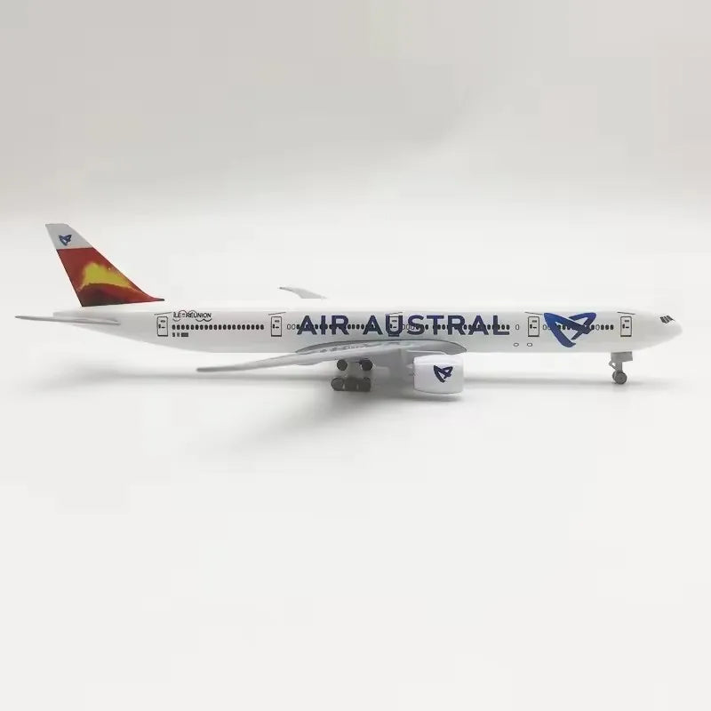 20cm b777 Air Austral Metal Replica Airplanes Model Plane Model B777 Aircraft Model Children's Toys Collectibles Gift