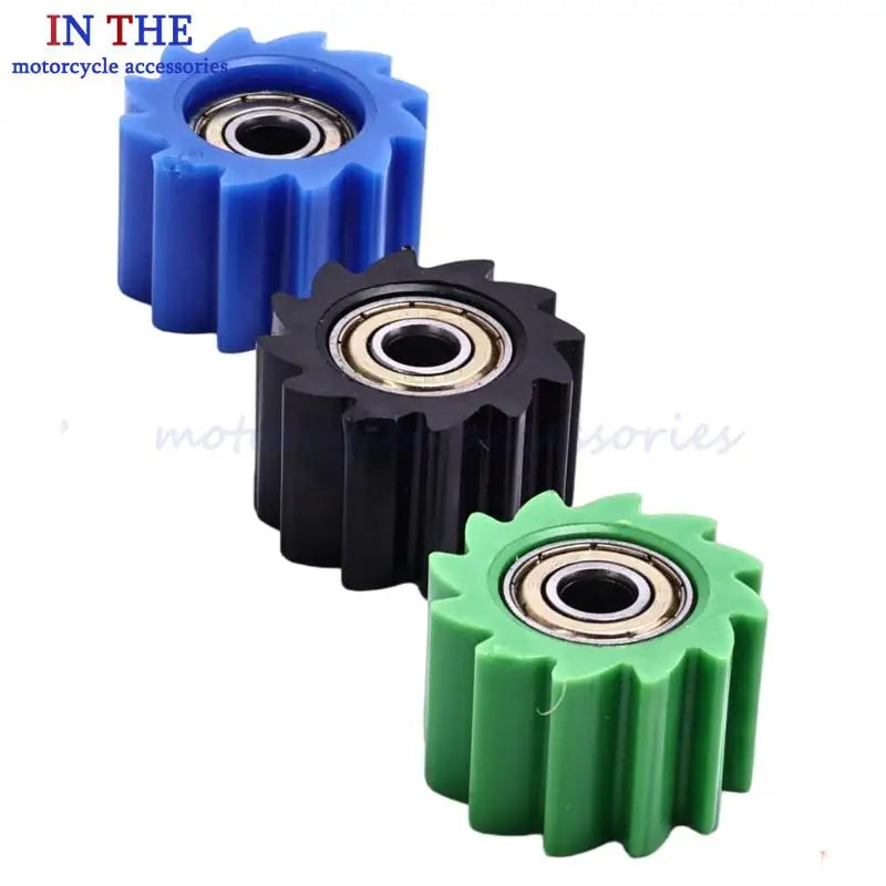 Motorcycle 8mm Pulley Wheel Drive Chain Roller Tensioner For Yamah Hond KawasakiKX KXF 250 250F CR CRF RMZ WR Dirt Bike