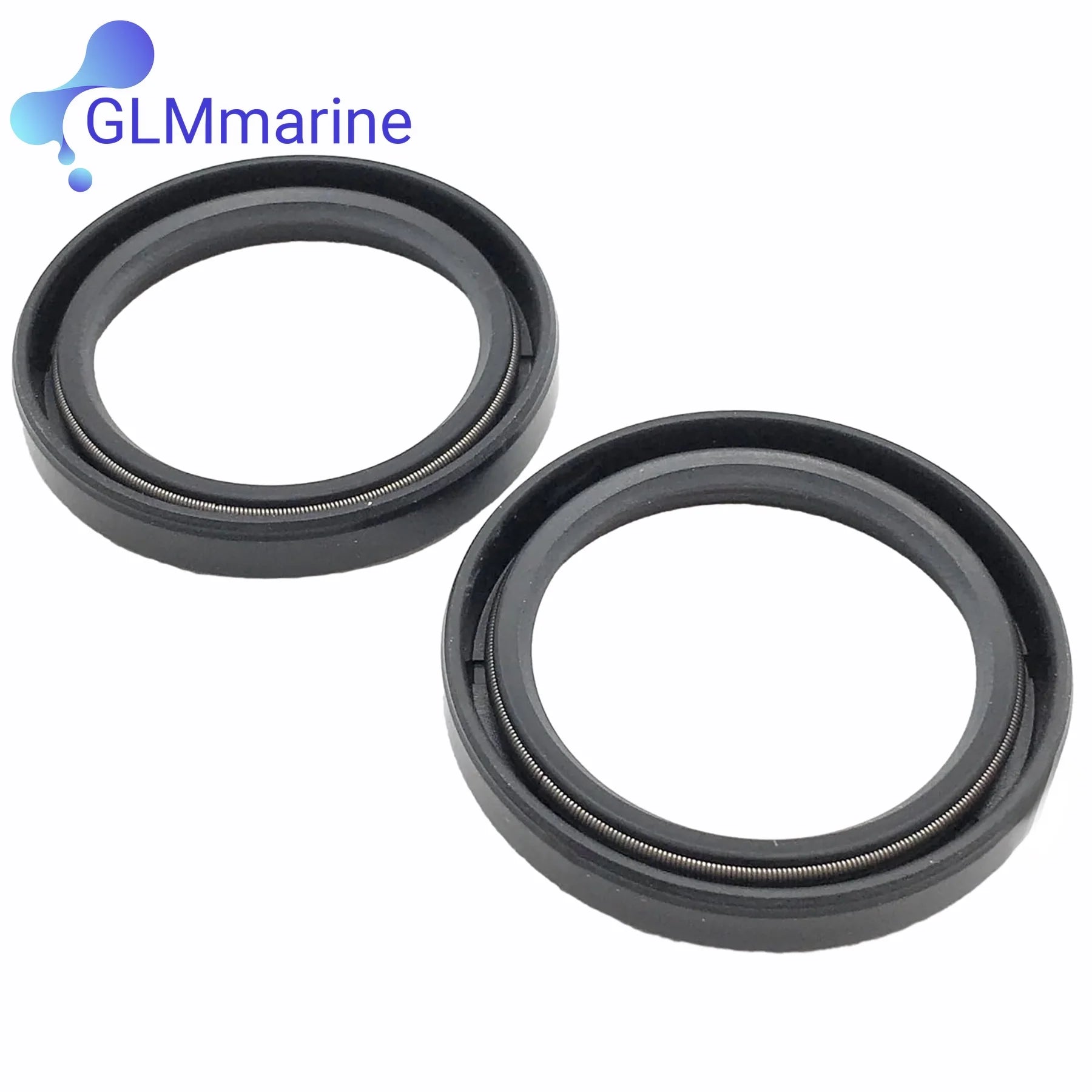2Pcs Oil Seal 888483 for Mercury Marine 135HP 150HP 175HP 200HP 225HP 250HP 275HP 300HP 350HP 450HP V6 V8 Engine 888906 18-0564