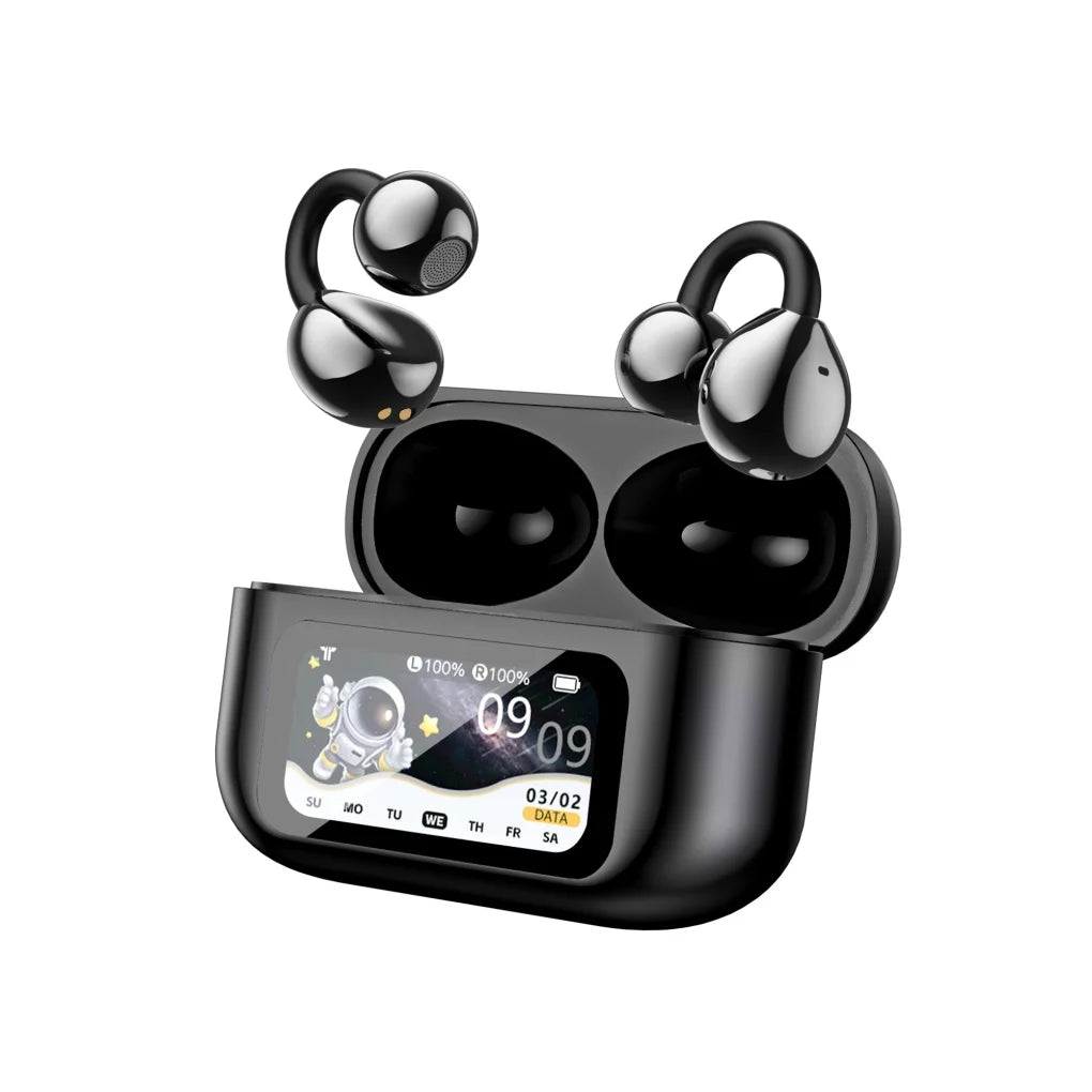 XG42 Wireless Ear Clip Earphones 150 Languages AI Real Time Translation Headphones Smart Bluetooth Earbuds Device