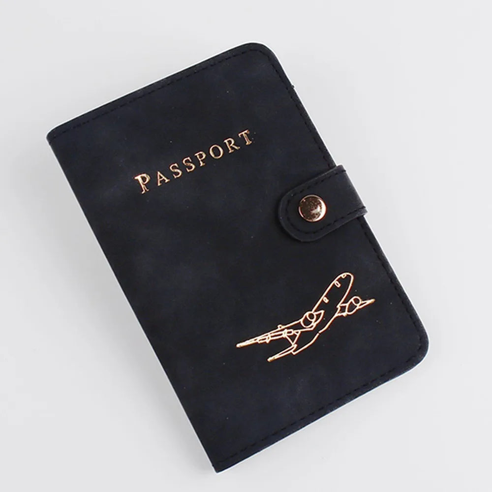 Passport Cover Case Passport Holder Wallet Card Holder Hot Stamping Fashion Travel Accessories