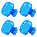 1/2/4/8PCS Travel Toothbrush Head Covers Toothbrush Protector Cap Brush Pod Case Protective Portable Plastic Clip for Household