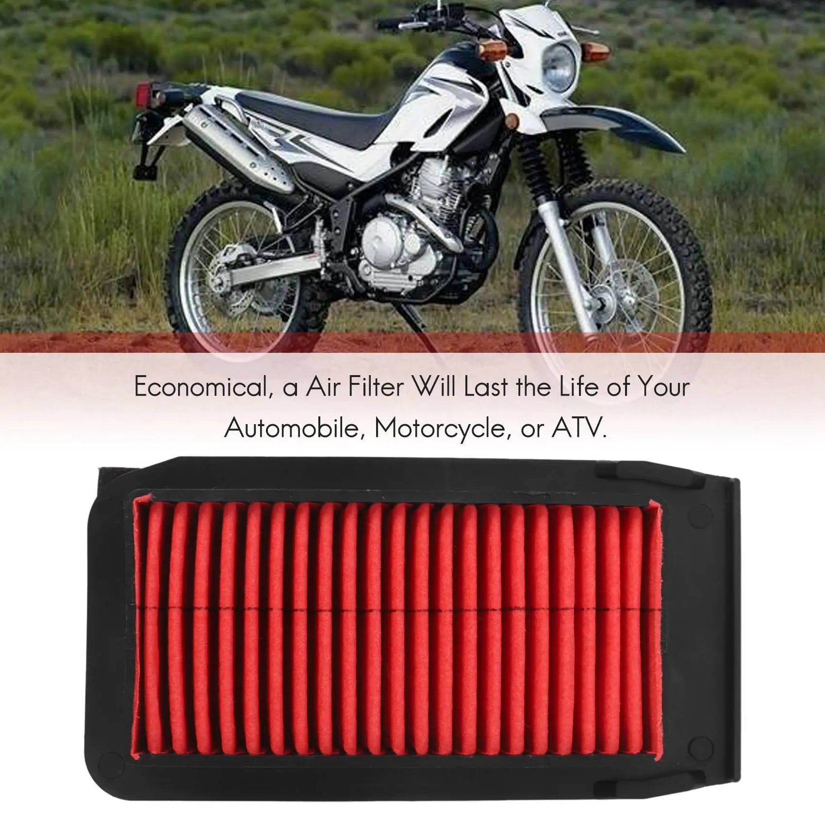 Air Filter Motorcycle Engine Filter Intake For XT250 Magician 250 Serow 2005-2017 XG250 TRICKER 2004-2010-A99D