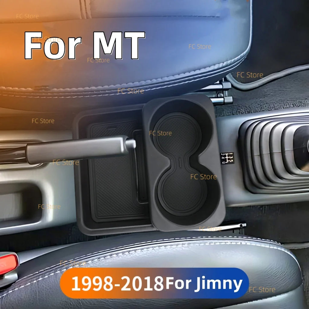 [Fast Arrival] For Jimny 1998-2018 MT Models Car Accessories Center Console armrest BOX Car Cup Holder Storage Box Parts Replace