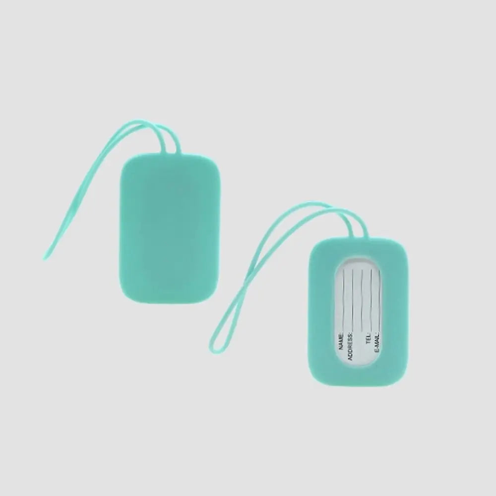 Name Luggage Tag Silicone Luggage Tag Address Label Boarding Pass Airplane Suitcase Tag Aircraft Luggage Boarding Tag
