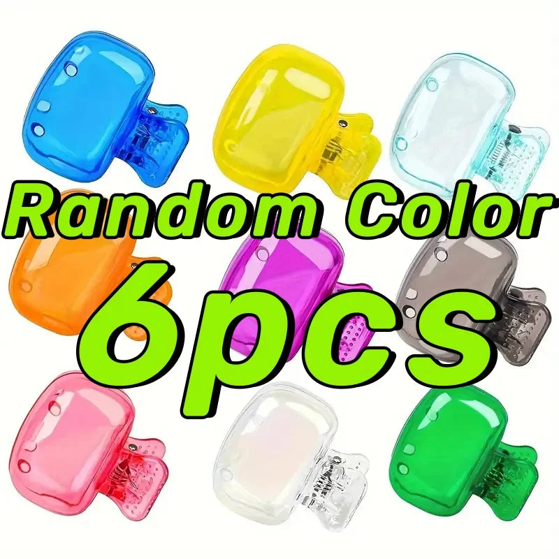 Portable Toothbrush Head Storage Clip Travel Toothbrush Protective Cap Random Color Toothbrush Head Cover Plastic Brush Pod Case