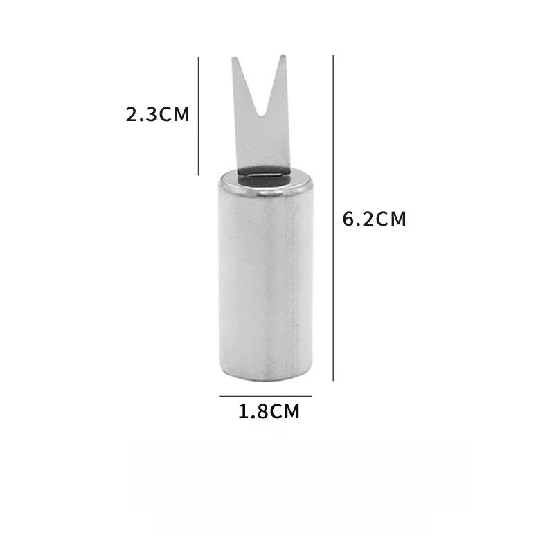 Stainless Steel Corn Holders BBQ Forks Portable Corn Needles Fruit Forks Barbecue Skewers Grill Tools