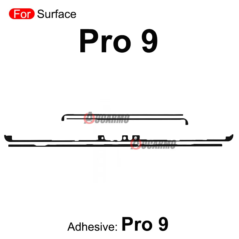 1Set Pro5 Pro9 Pro7 Adhesive For Microsoft Surface Pro 6 7 8 9 5 4 3 LCD Display Screen Frame Sticker Glue Tape