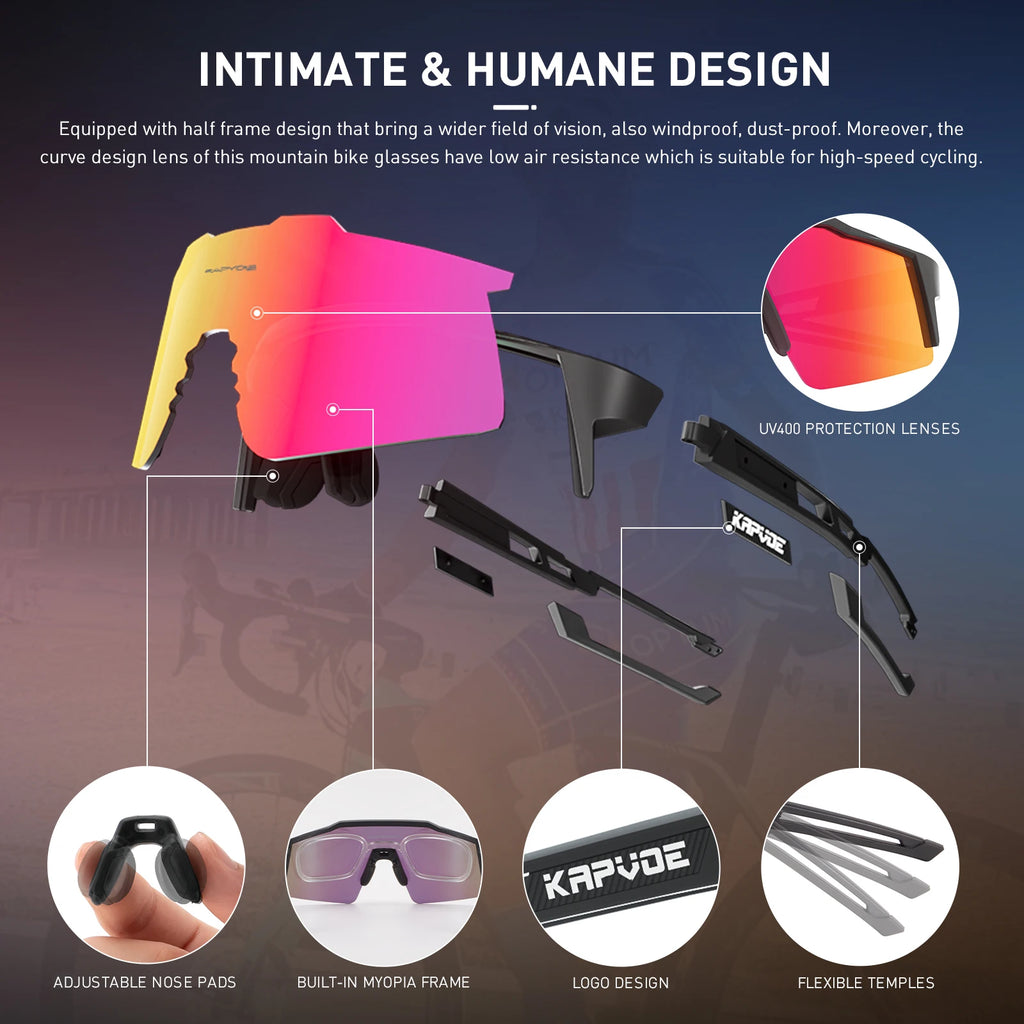Men Women Lightweight Climbing Hiking Sunglasses Polarized Cycling Glasses Sport Goggles Fishing Running Skiing Cycling Eyewear