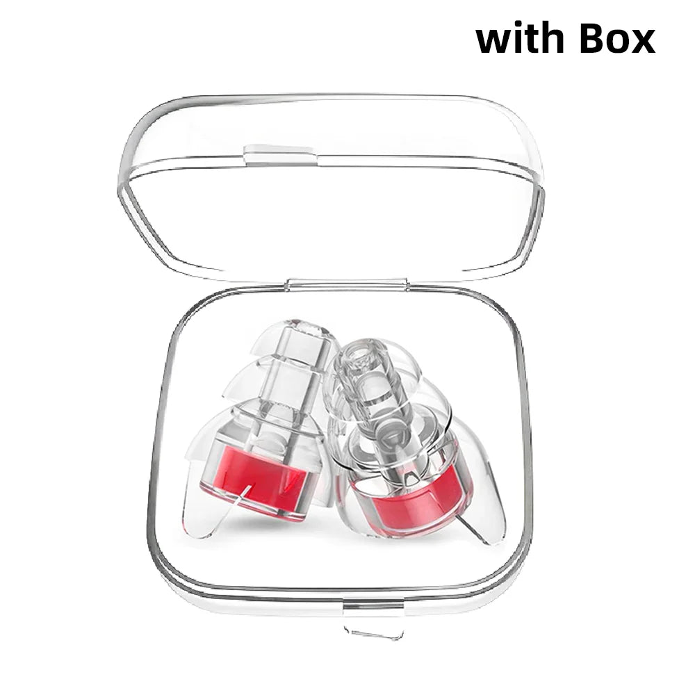 High Fidelity Concert Earplugs for Concerts Musicians，Earplugs for Noise Reduction，Ear Protection for Music Festivals