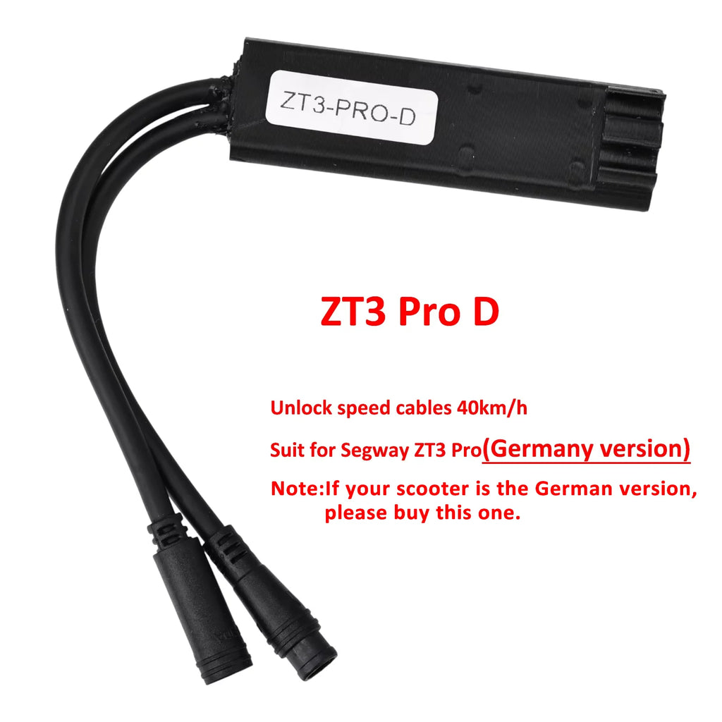 Speed Unlock Controller for Segway ZT3 / ZT3 Pro Upgrade Release Speed Max Speed 40km/h Governor Cable Parts