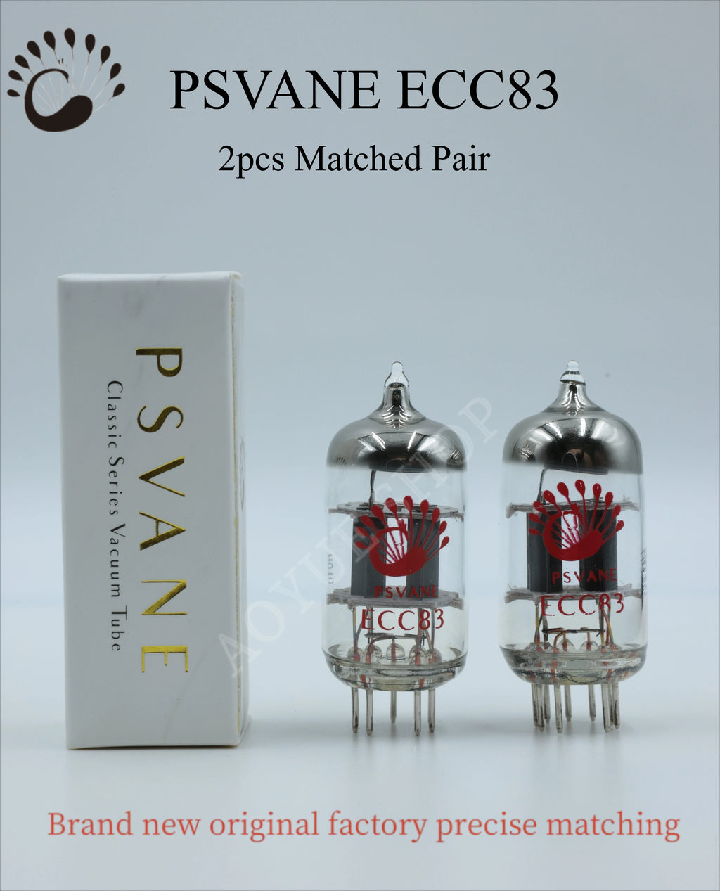 PSVANE ECC83 Electronic Vacuum Tube Replace JJ Gold 12AX7 ECC803S Lion Amplifier Kit DIY Audio Valve Genuine
