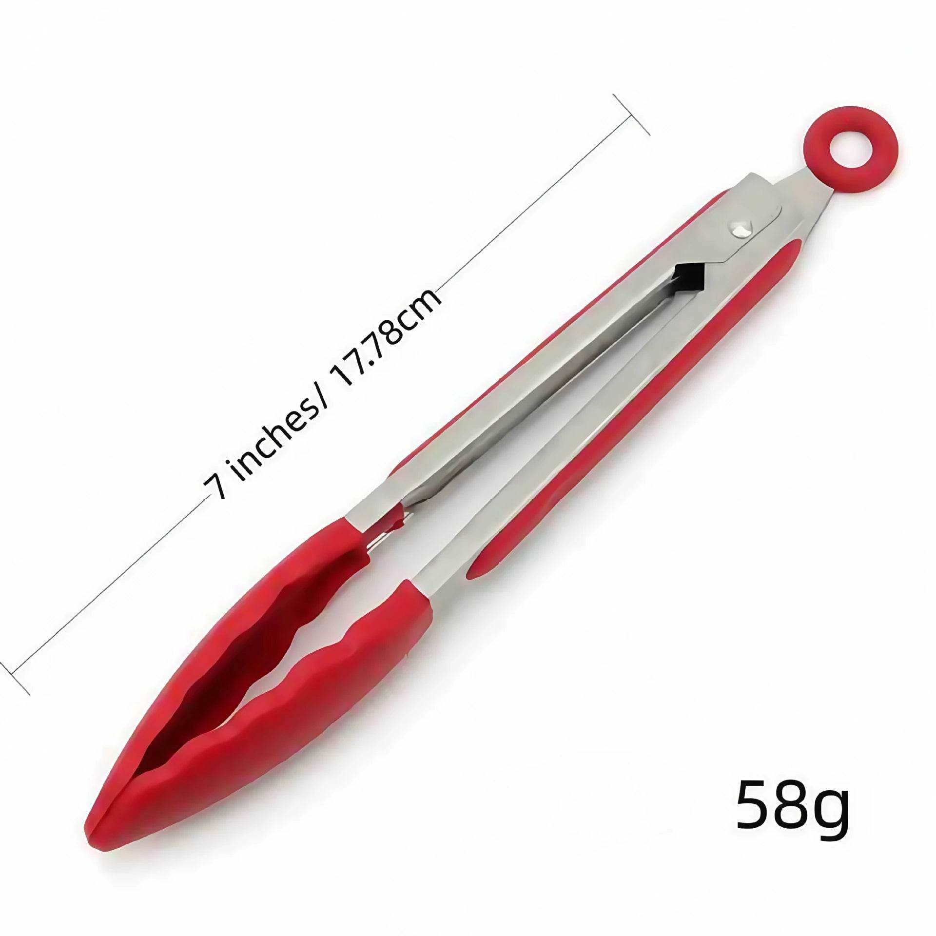 7/9/12inch Household multi-functional stainless steel food tongs with handles, kitchen bread tongs, barbecue and steak tongs