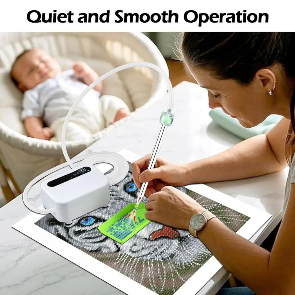 Rhinestone Art Painting Pen Kit for Adults Vacuum Rhinestone Painting Pen No Wax Needed E-Painter Rhinestone Art Tool