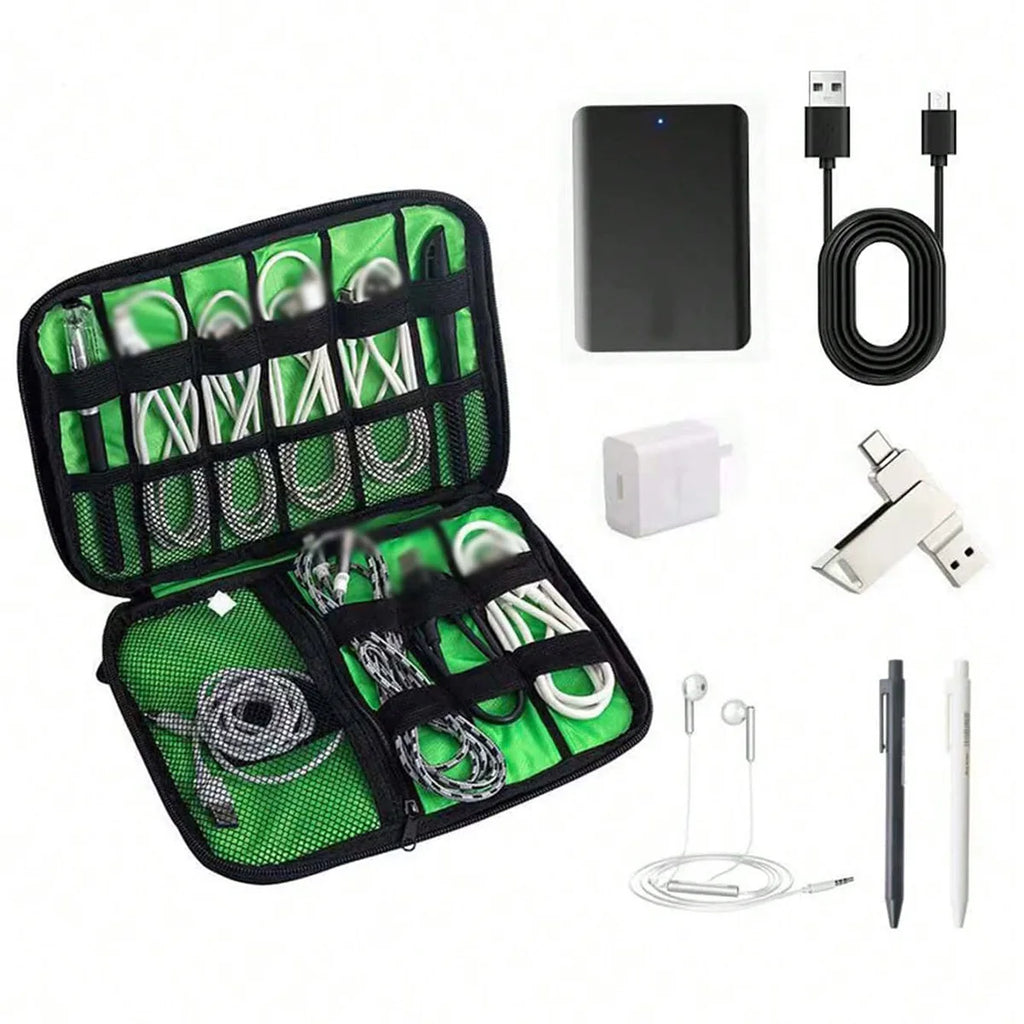 Mobile Phone Data Cable Storage Bag, Digital Storage Bag, Charger Accessories Storage Bag, Waterproof Storage Bag, Earphone Case Storage Bag, Mobile Phone Accessories Earphone Charger USB Drive Storage Bag, Multifunctional Po