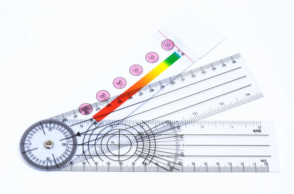 Orthopedics Department Rule Joint Angle Ruler Pain Scale VAS for Doctor and Students Use