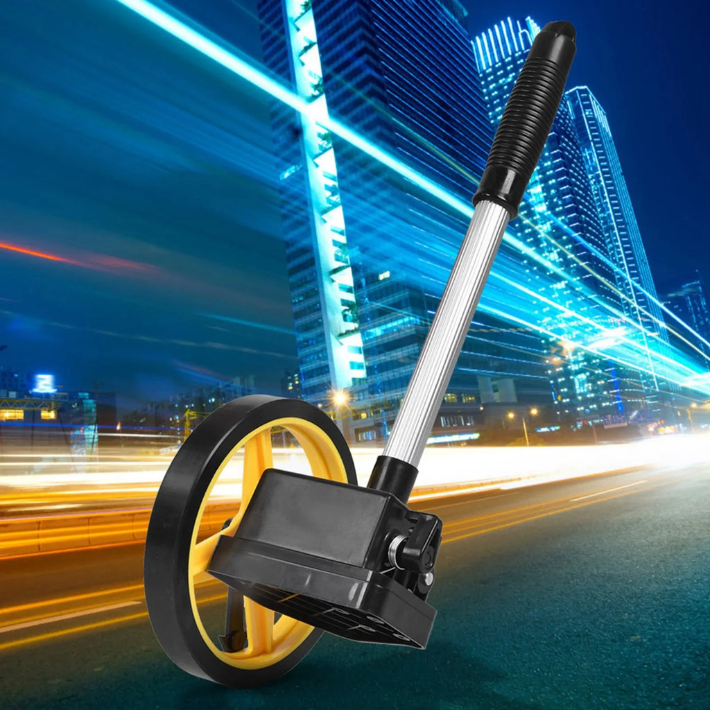 Distance Wheel Portable Measuring Wheel Distance Measuring Roller for Multiple  0~9999.9m Purpose Measuring Wheel Measurer Wheel