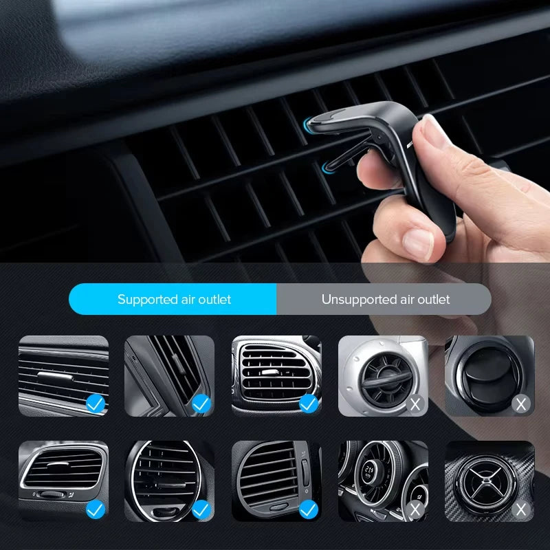 Magnet Phone Holder GPS Stand Air Vent Clip Car Accessories For Mercedes Benz AMG W206 W204 W205 W203 W211 W212 W213 W169 W220