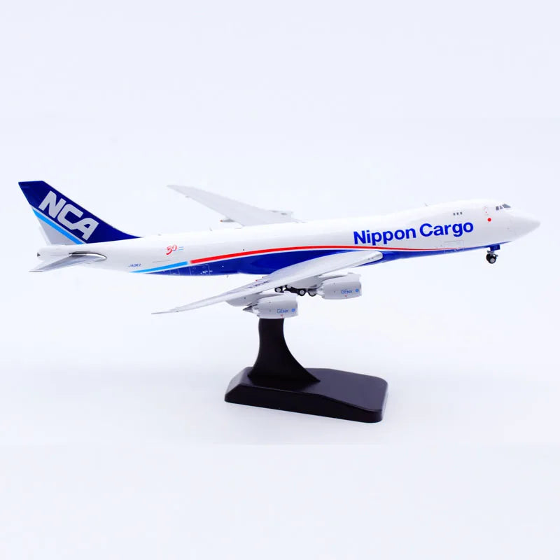 EW4748013 Alloy Collectible Plane Gift JC Wings 1:400 Nippon Cargo Airlines Boeing B747-8F Diecast Aircraft Jet Model JA13KZ