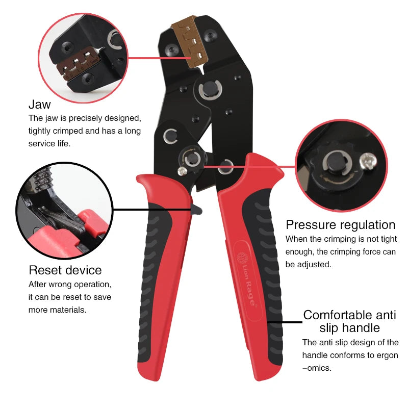 Crimping Plier SN-28B 48B 58B Dupont XH2.54 KF2510 SM 2.54 3.96 TAB 2.8/4.8/6.3 Plug type terminals Electrical Clamp Min Tools