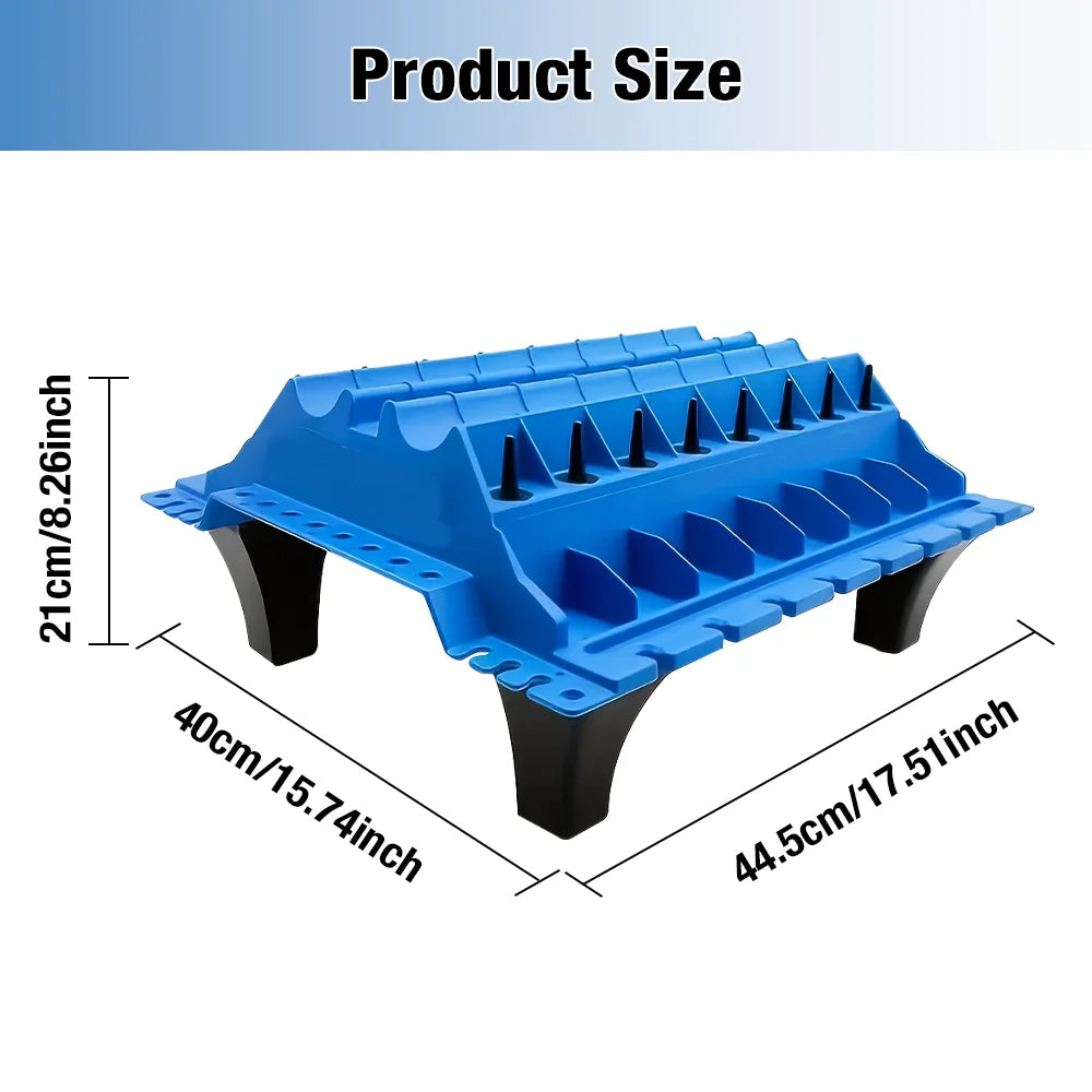 Car Engine Parts Storage Platform Cylinder Head Bolt, Valve Rocker Arm, And Spring Organizing Bracket Engine Parts Storage Table