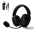 Attack Shark L80 PRO 3-in-1 Gaming Headset 2.4G Bluetooth 5.3 3.5mm Wired 40mm Hi-Fi 20ms Ultra Low Latency Headphones