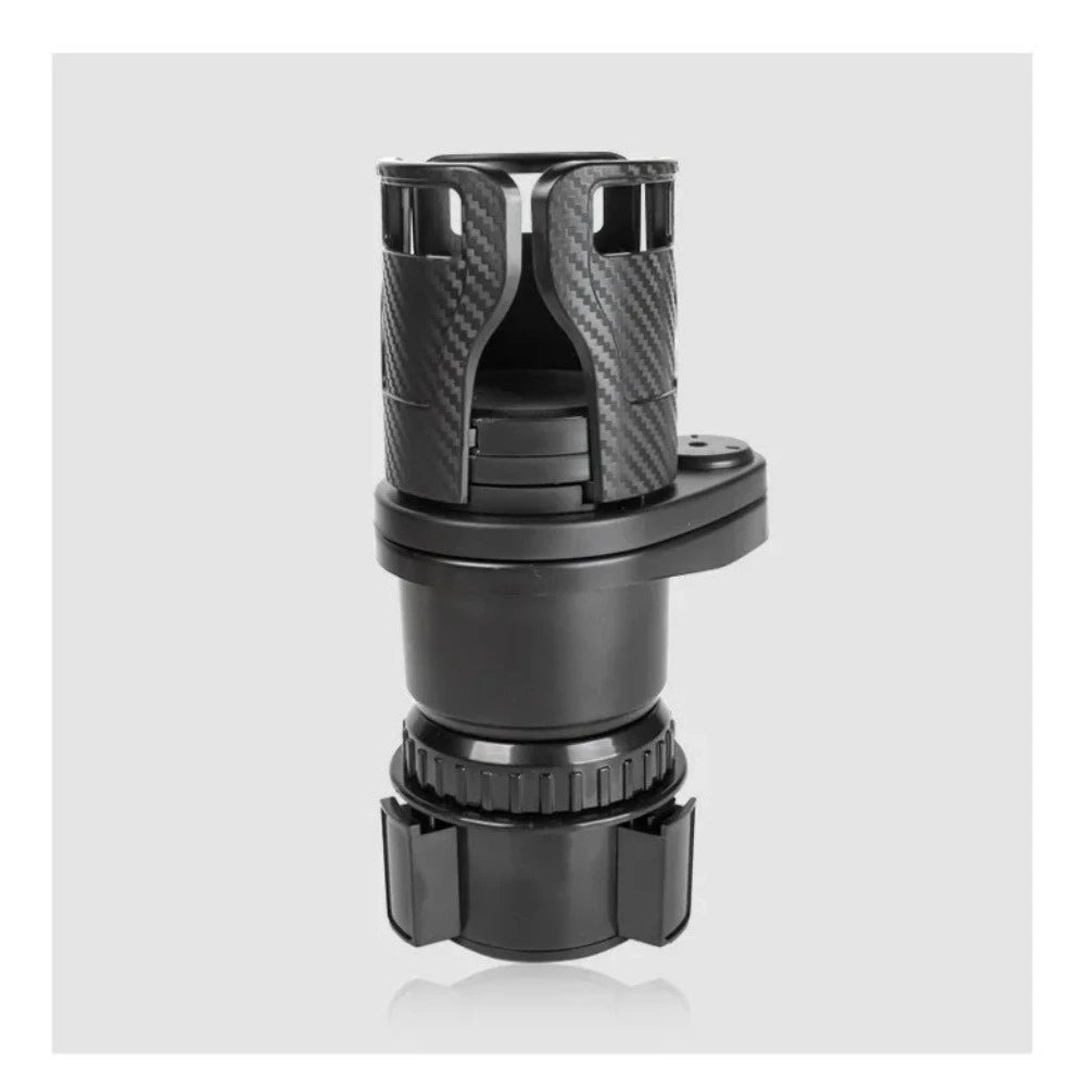 Car Cup Holder Adjustable Cup Holder Multi-functional Beverage Rack for Vehicles Two-layer Storage Rack Teacup Water Cup Stand