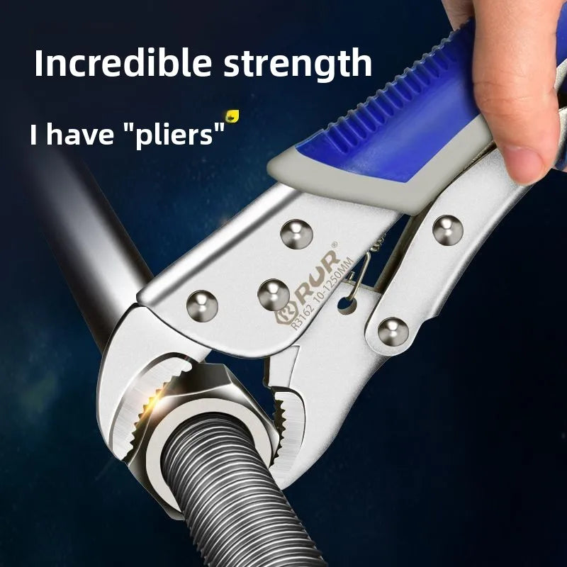Powerful pliers, multifunctional universal pliers, pressure pliers, manual pliers, fixing tool pliers