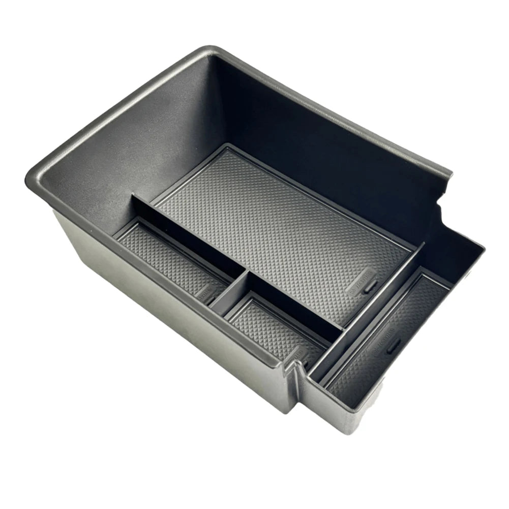 For BYD Sealion 7 2024-2026 Armrest Storage Box Cup Holder Central Control Storage Box Black Car Interior Storage Accessories