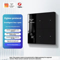 Tuya App Intelligent Control Switch Zigbee Intelligent Screen Display Switch Custom Button Copy Zero Flame Version Ac100-240v