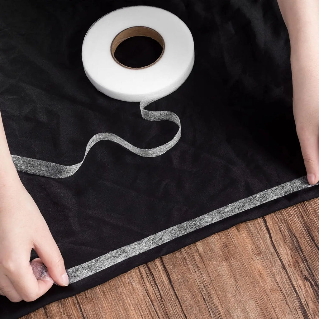 Self-Adhesive Pants Hem Tape Double-Sided Edge Shorten Ironing Hemming Ribbons Strip DIY Clothes Jean Sewing Fabric Lining