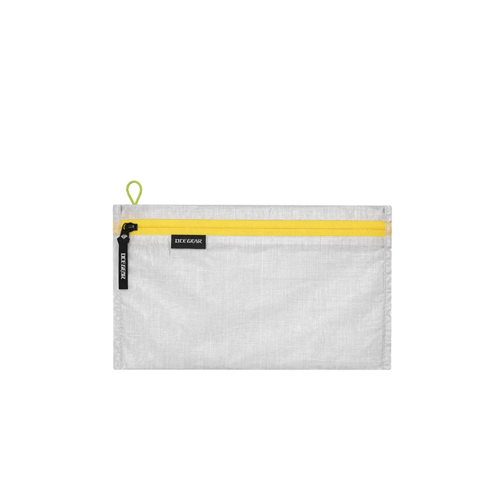 Ultralight DCF Dyneema Storage Pouch Waterproof Zipper Bag Lightweight Camping Hiking Travel Wallet Passport Card Holder Case