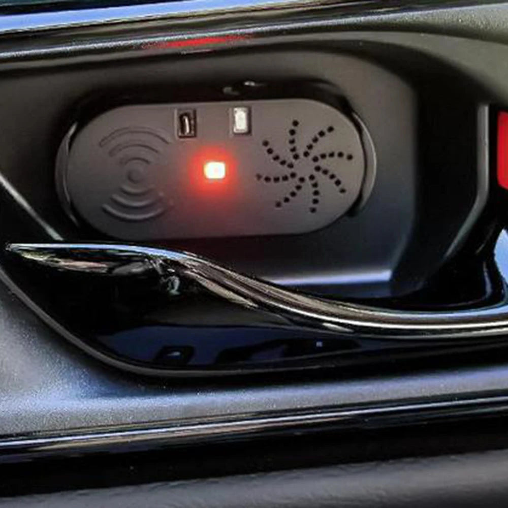LED Sensor Light Car Door Opener Reminder Small Compact Voice Prompts Device For Car Vehicle