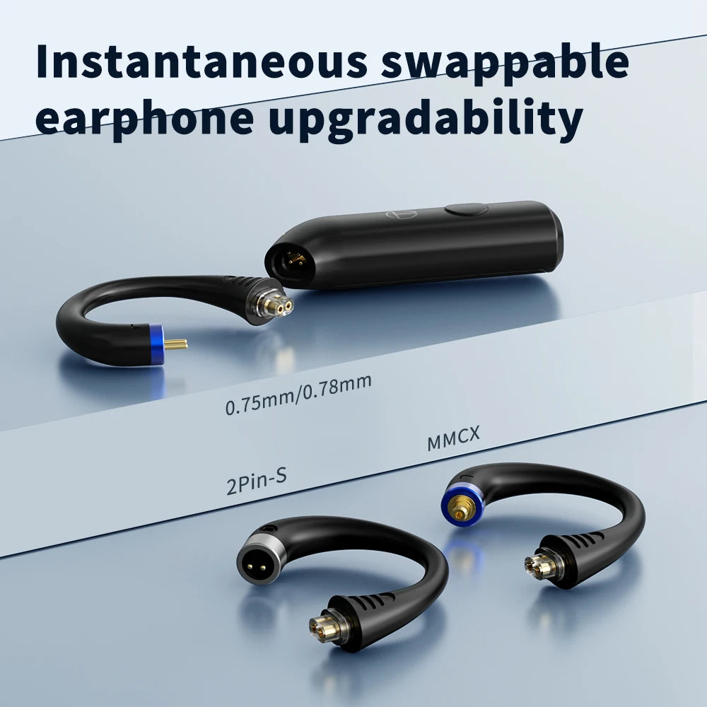 TRN BT20 PRO Wireless Bluetooth 5.3 HIFI Earphones Module Upgrade Cable Replaceable For air pods Conch 0.75 0.78 mmcx 2pinsqdc