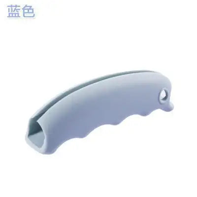 Silicone anti pinch hand effortless vegetable picker plastic bag handle
