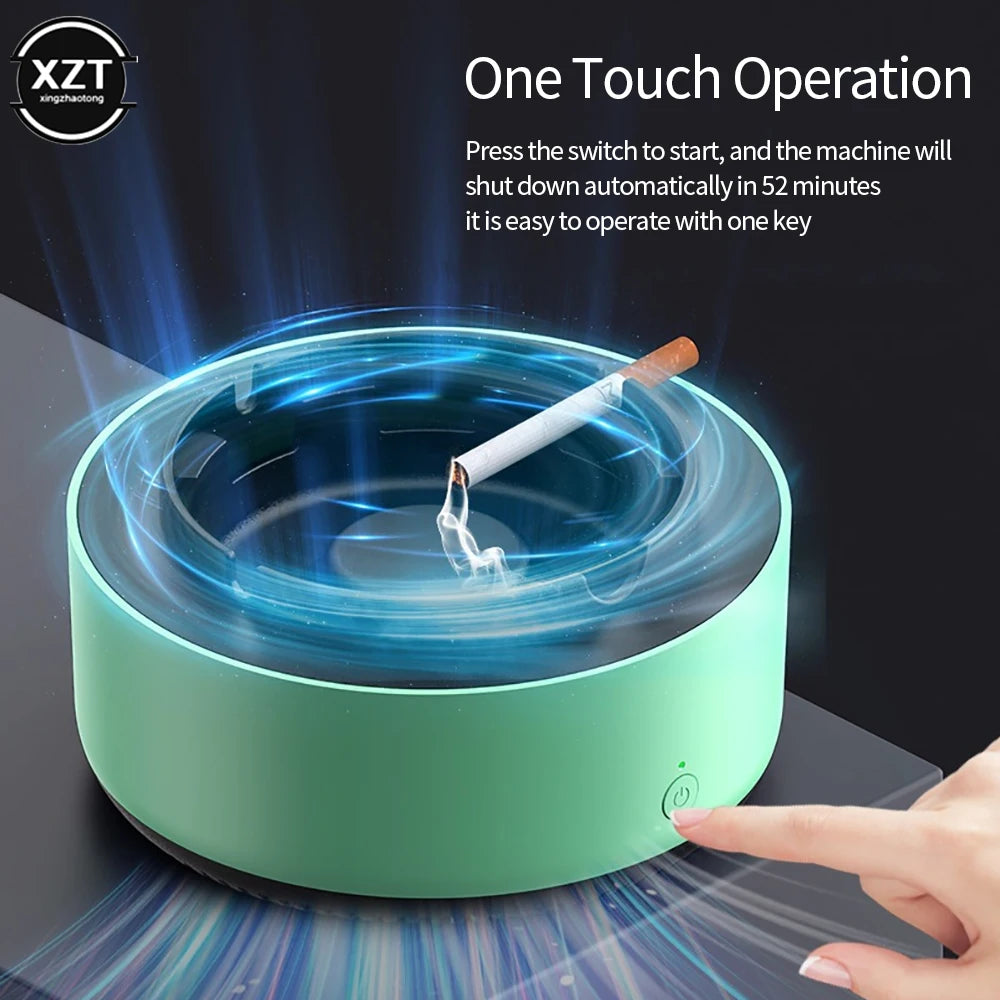 Multipurpose Ashtray Air Purifier Anion Purification Practical Ash Ashtrays Portable Gadgets House Accessories for Family Office