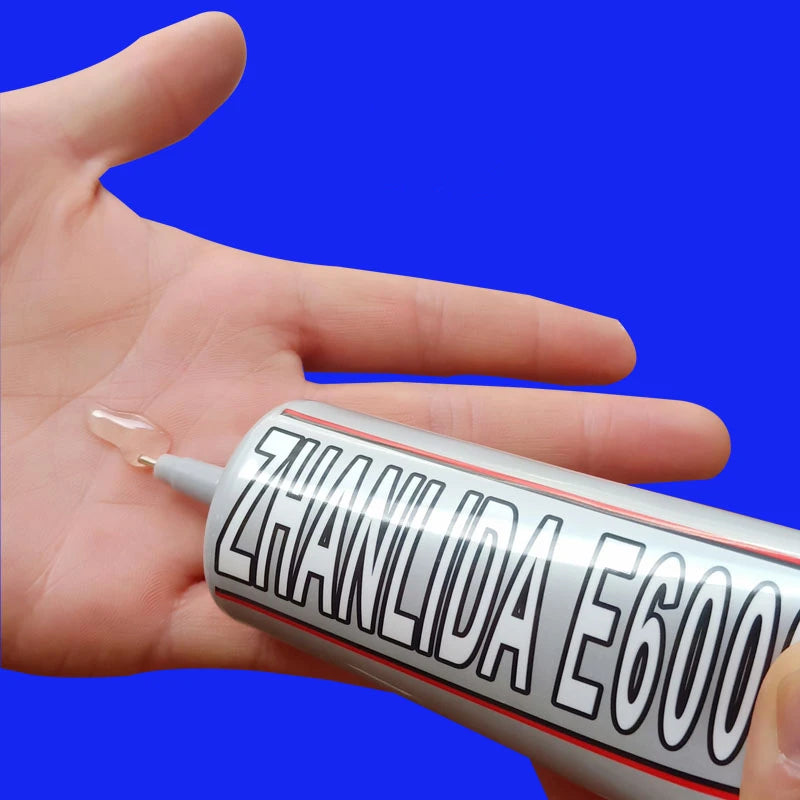 F6000 110ml Super Liquid Glue ZhanLiDa E6000 Epoxy Resin Adhesive DIY Rhinestone Jewelry Fix Phone Screen Glass Nail Gel Pen
