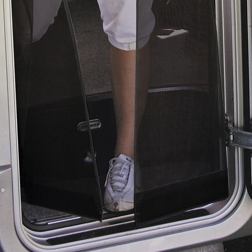 RV Entrance Entry Door Mosquito Insect Bugs Net Privacy Curtain Caravan Magnetic Screen Door Mesh Camping Accessories for Fiamma